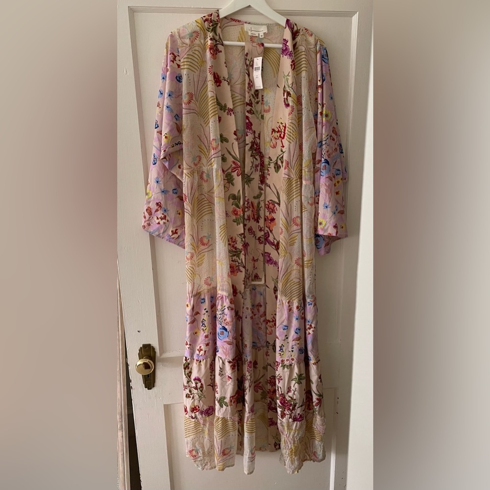Anthropologie Floral Robe OS